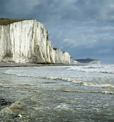 Chalk cliffs