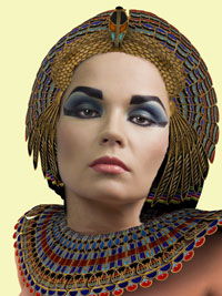 Egyptian  Makeup on Ancient Egyptian Eye Make Up May Have Been Medicinal As Well As