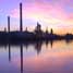 Water close to industrial site