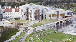Edinburgh Parliament buildings