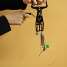 An eggbeater converted to separate plasma from blood