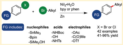 Electrophile cross-coupling