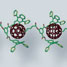 Fullerene necklace