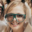Student wearing safety glasses