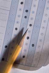 Multiple-choice paper and pencil