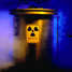 radioactive container