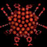 Gold nanoparticle crystal structure