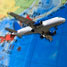 Plane over japan