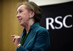 The Rt Hon Margaret Beckett MP at the RSC's Parliamentary Links Day at the House of Commons