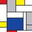 Mondrian-like painting