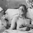 Casualty from a mustard gas attack