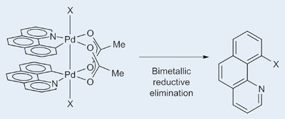 Palladium(III) reaction