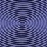 An ultra-smooth silver bullseye pattern
