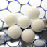 Model of charged graphene with oppositely charged ions