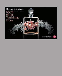 Book cover - 'Scent of the vanishing flora'
