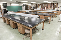 A school laboratory