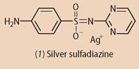 Silver sulfadiazine structure