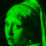 Microscale version of Girl with a Pearl Earring