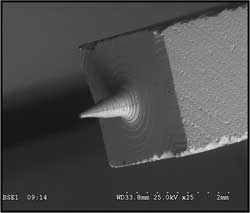 Nanospray nozzle