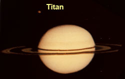 Saturn and Titan