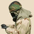 Person in protective clothing