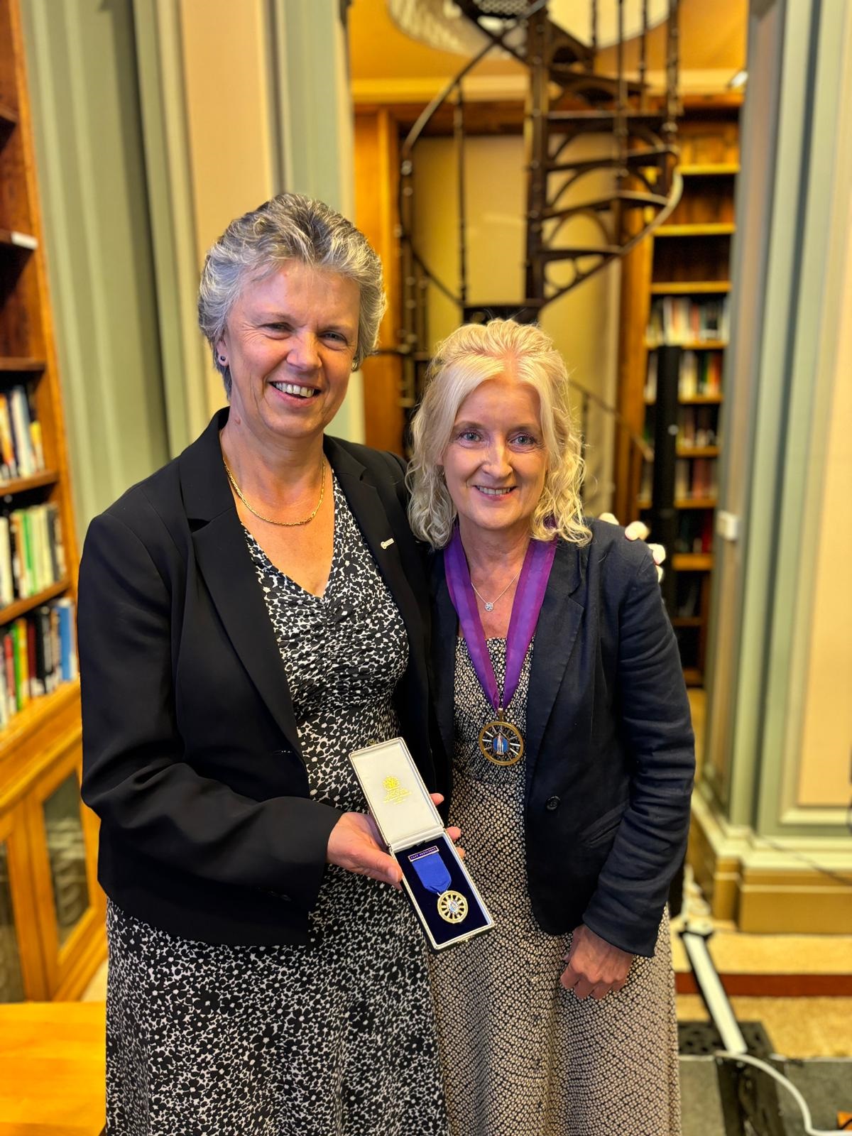 Professor Gill Reid and Dr Annette Doherty Professor Gill Reid and Dr Annette Doherty