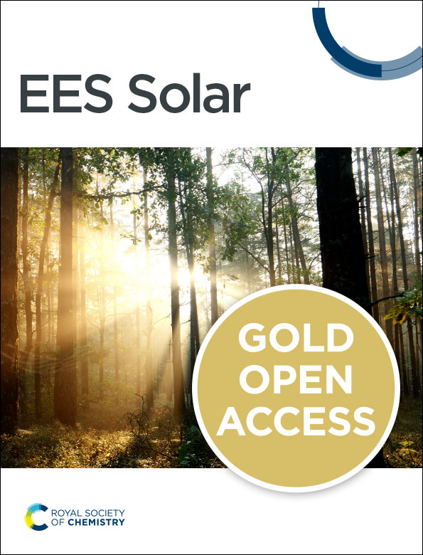 The front cover of new RSC journal EES Solar The front cover of new RSC journal EES Solar