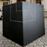 1.16m black cube outside Burlington House