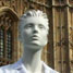 A mannequin outside the House of Commons