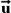 [u with combining right harpoon above (vector)]