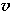 [italic v]