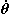 [small theta, Greek, dot above]