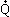 [Q with combining dot above]