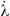 [small lambda, Greek, dot above]
