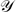 [scr Y, script letter Y]
