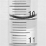 Meniscus of water in burette
