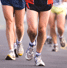 Marathon runners' legs